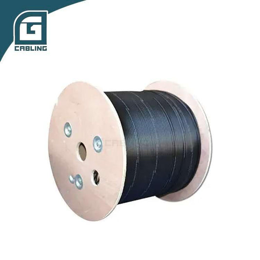 Gcabling service drop cable aerial fiber drop cable 2fiber with message price per kilometer - Gcabling