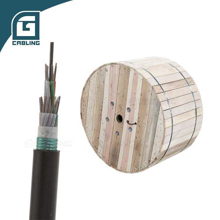 Gcabling underground conduit for fiber optic cable fiber optic price GYTS 24fiber per kilometer - Gcabling