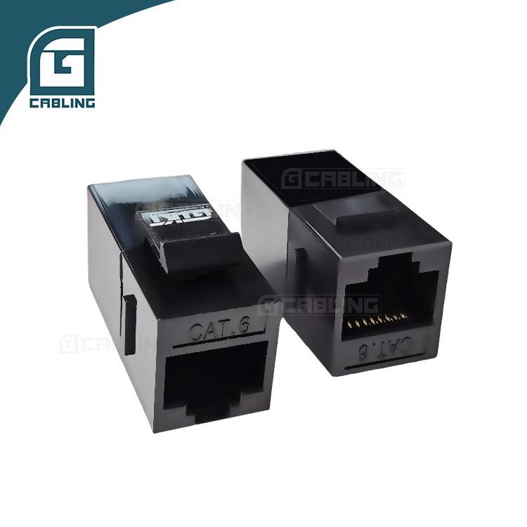 Gcabling ABS UTP Cat6 Female To Female RJ45 Cat6 keystone coupler - Gcabling
