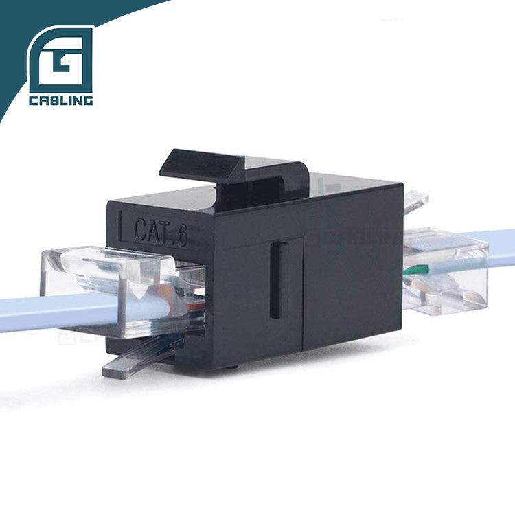 Gcabling ABS UTP Cat6 Female To Female RJ45 Cat6 keystone coupler - Gcabling