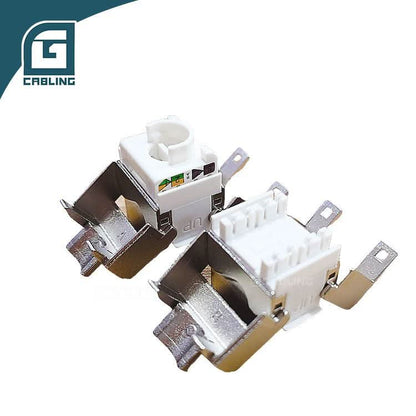 Gcabling jack keystone rj45 Cat 6 keystone jack Shielded Toolless Network Jack - Gcabling