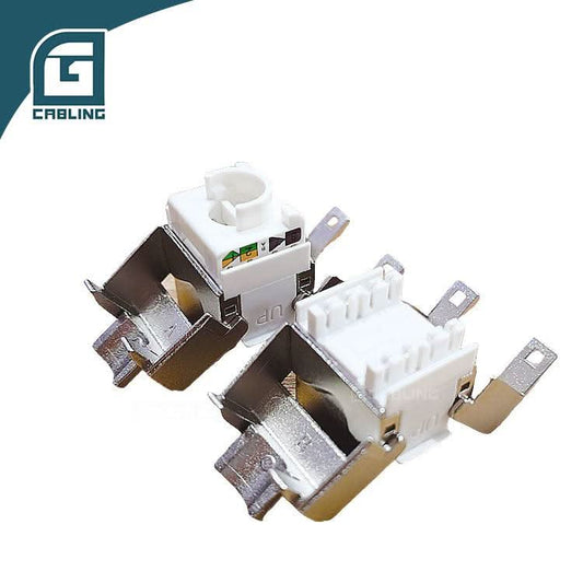 Gcabling jack keystone rj45 Cat 6 keystone jack Shielded Toolless Network Jack - Gcabling