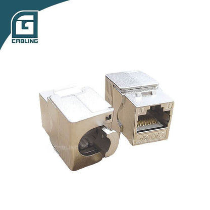 Gcabling jack keystone rj45 Cat 6 keystone jack Shielded Toolless Network Jack - Gcabling